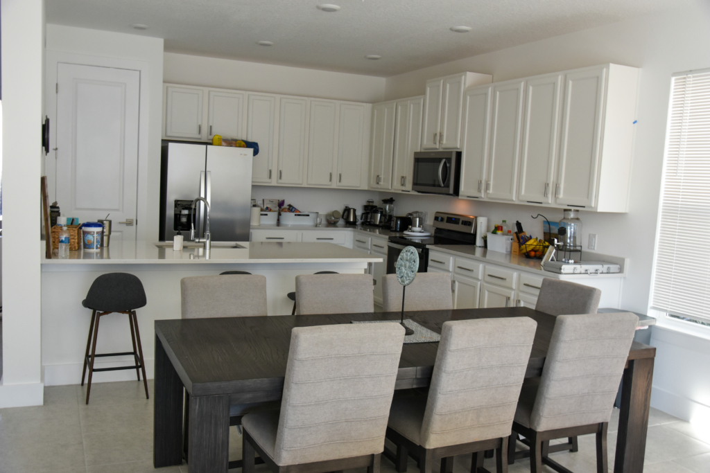 full time junior golf academy students have access to a spacious kitchen