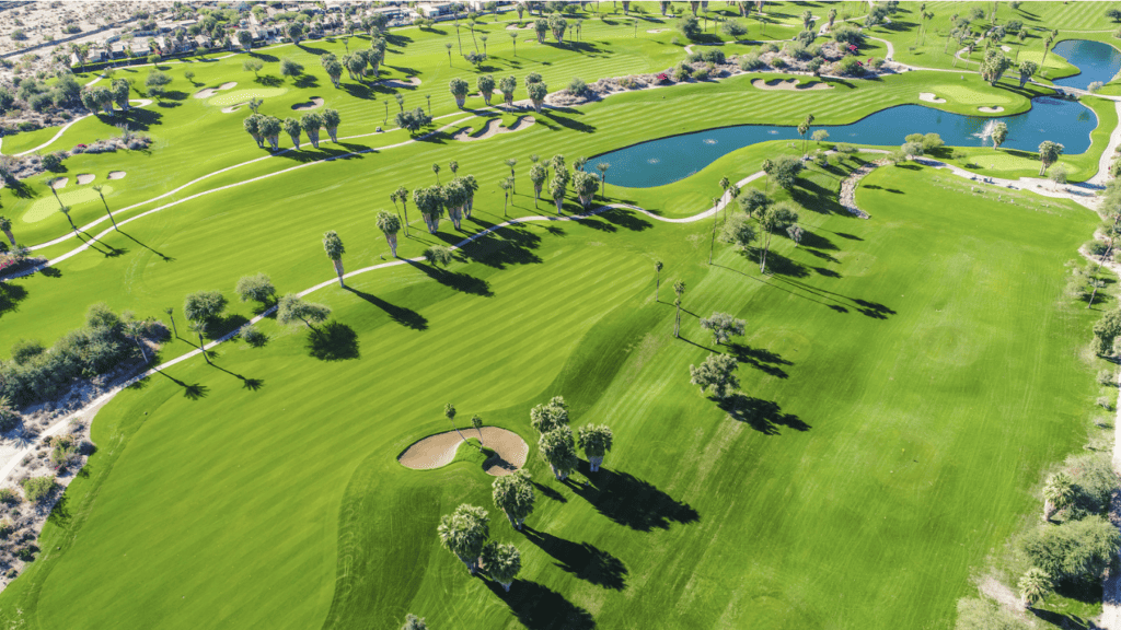 Golf courses all over the world of composed of many different types of golf grass