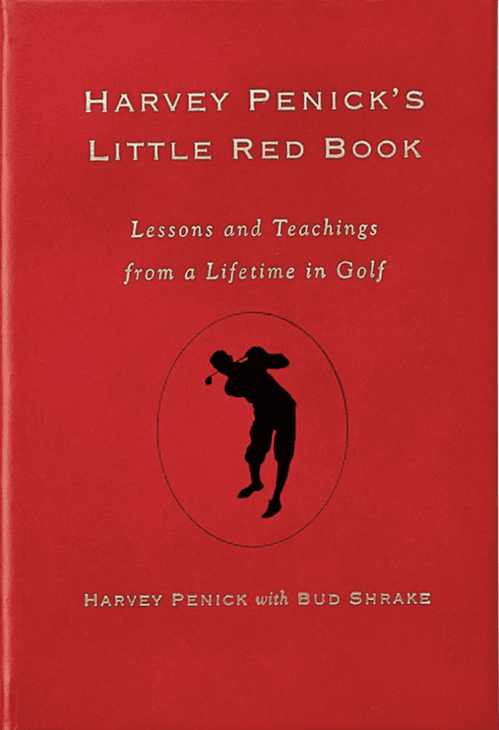One of the most popular books about golf: Harvey Penicks Little Red Book