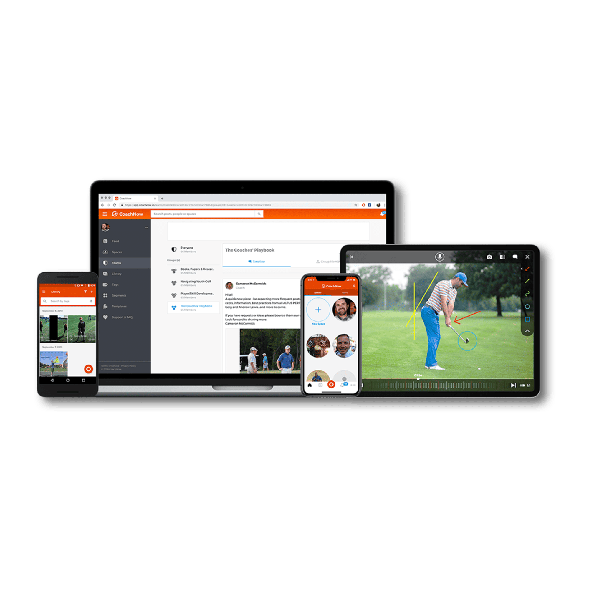 We use Coachnow to give students the best possible online golf lesson experience