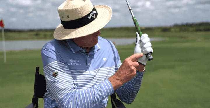 David Leadbetter Demonstrates The Proper Golf Grip To Hold A Golf Club