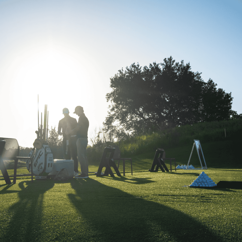 Nothing beats a sunny morning at our orlando golf school