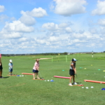 Leadbetter Kids Practicing